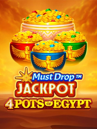 Must Drop Jackpot 4 Pots of Egypt van Slotmill